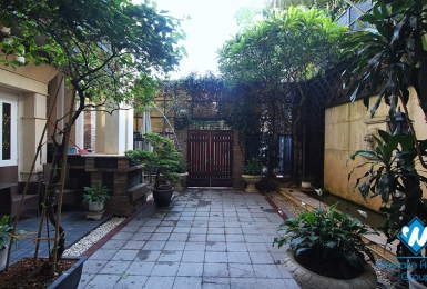 Beautiful 4 bedrooms house for rent with nice terrace in Nghi Tam - Tay Ho - Hanoi